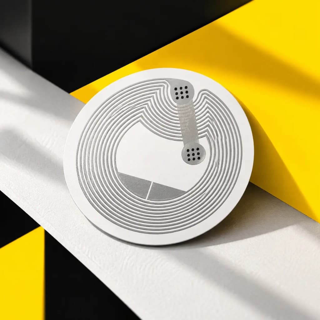 Rewritable NFC sticker